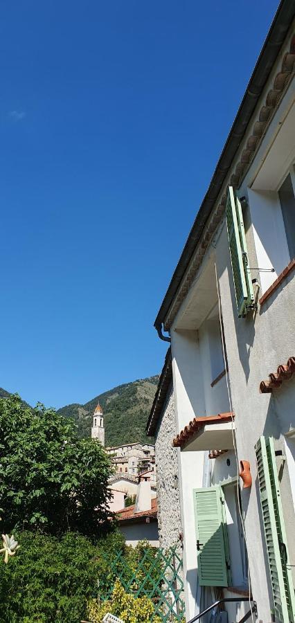 La Tiniera A Luceram - Maison Renovee 2023- Terrasse - Wifi - Village Des Creches Bagian luar foto