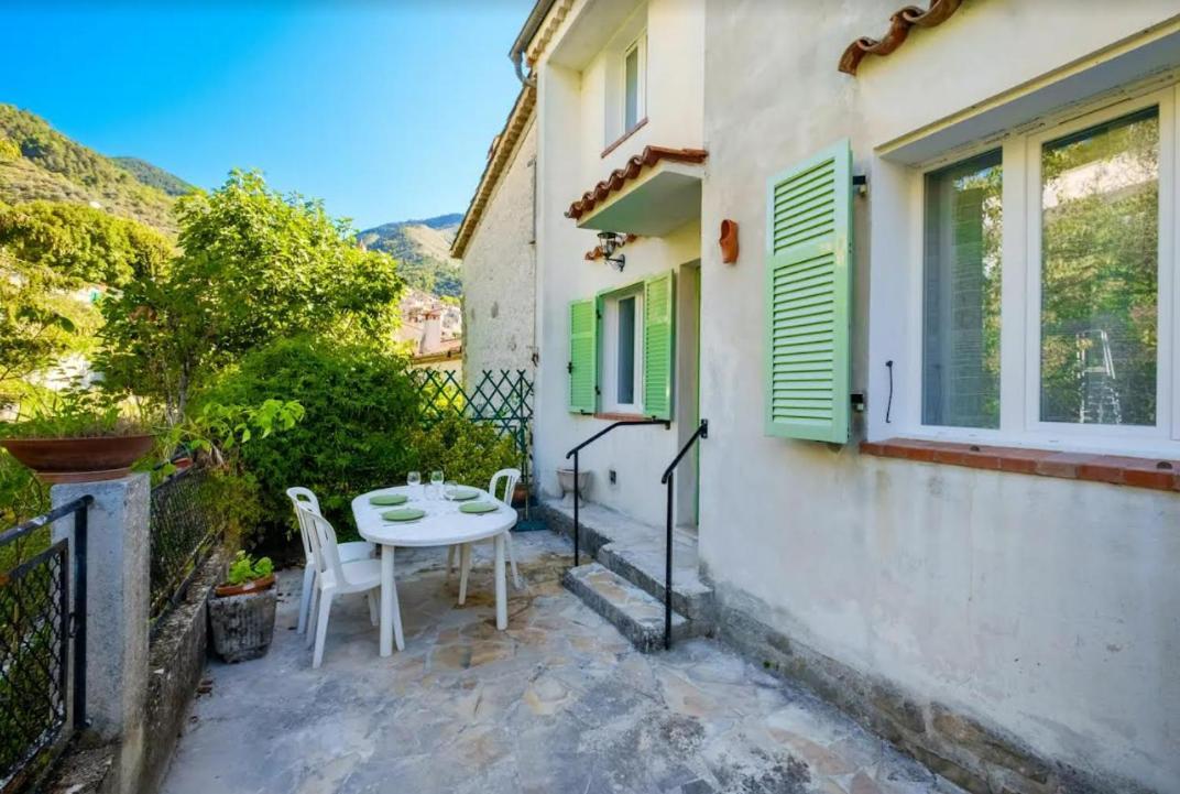 La Tiniera A Luceram - Maison Renovee 2023- Terrasse - Wifi - Village Des Creches Bagian luar foto